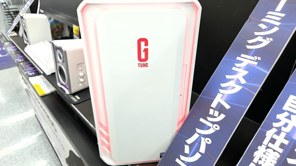 ゲーミングPCの実機画像