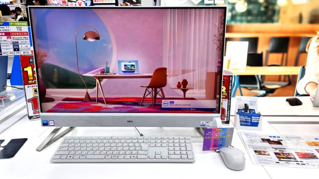 デルのPC実機画像