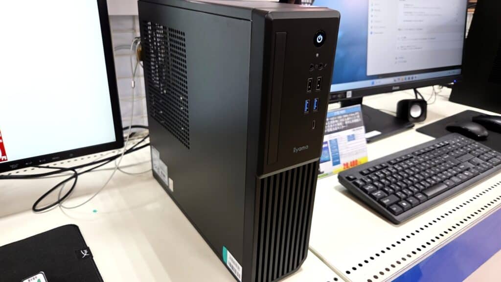 デスクトップパソコンの実機画像